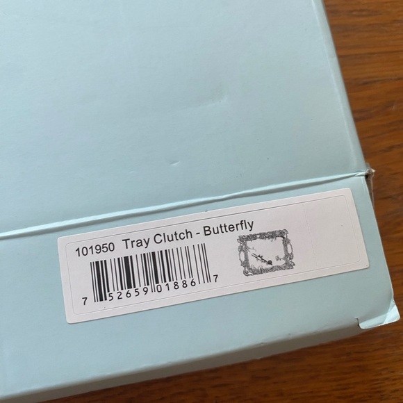NEW IN PACKAGING Silver Arthur Court Butterfly Platter Tray - Picture 6 of 7